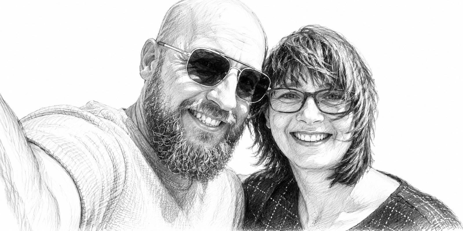 Kerstin and André, the founders of DinnerConnect